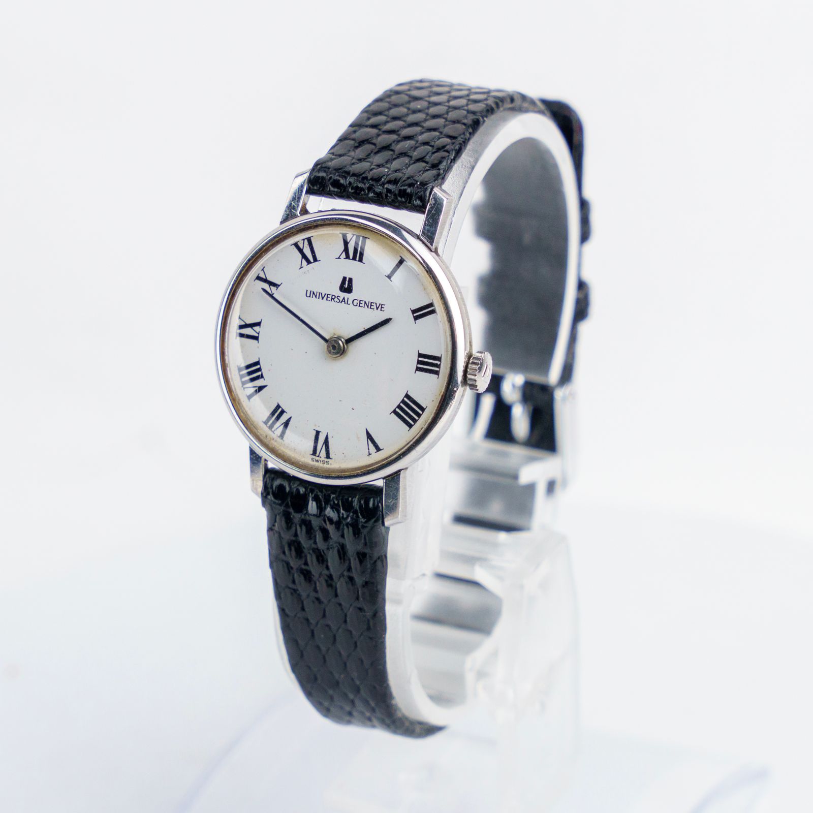 美品　UNIVERSAL GENEVE アナログ手巻き時計 UNIVERSAL GENEVE ALTESSE 手巻き時計 シルバー 稼働品 - メルカリ