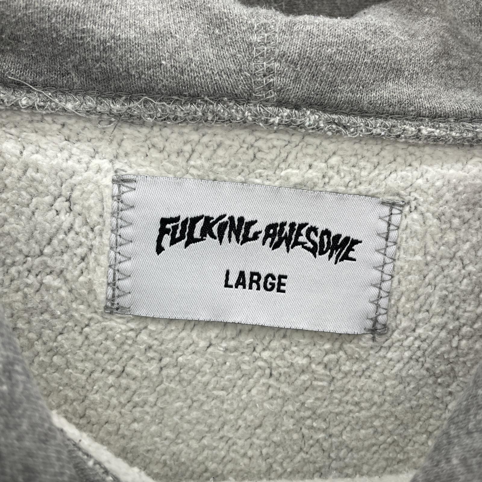 FUCKING AWESOME パーカー L グレー - メルカリ