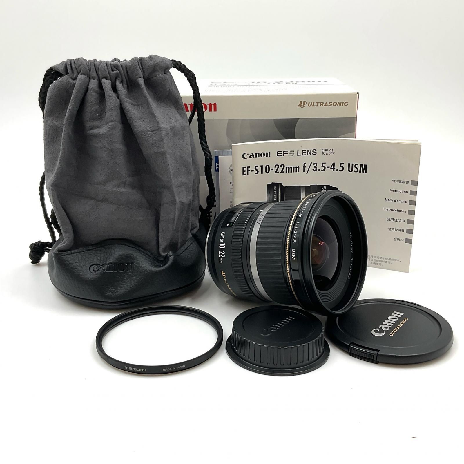 Canon EF-S10-22mm F3.5-4.5 USM 動作確認済 【全額返金保証】【最速 