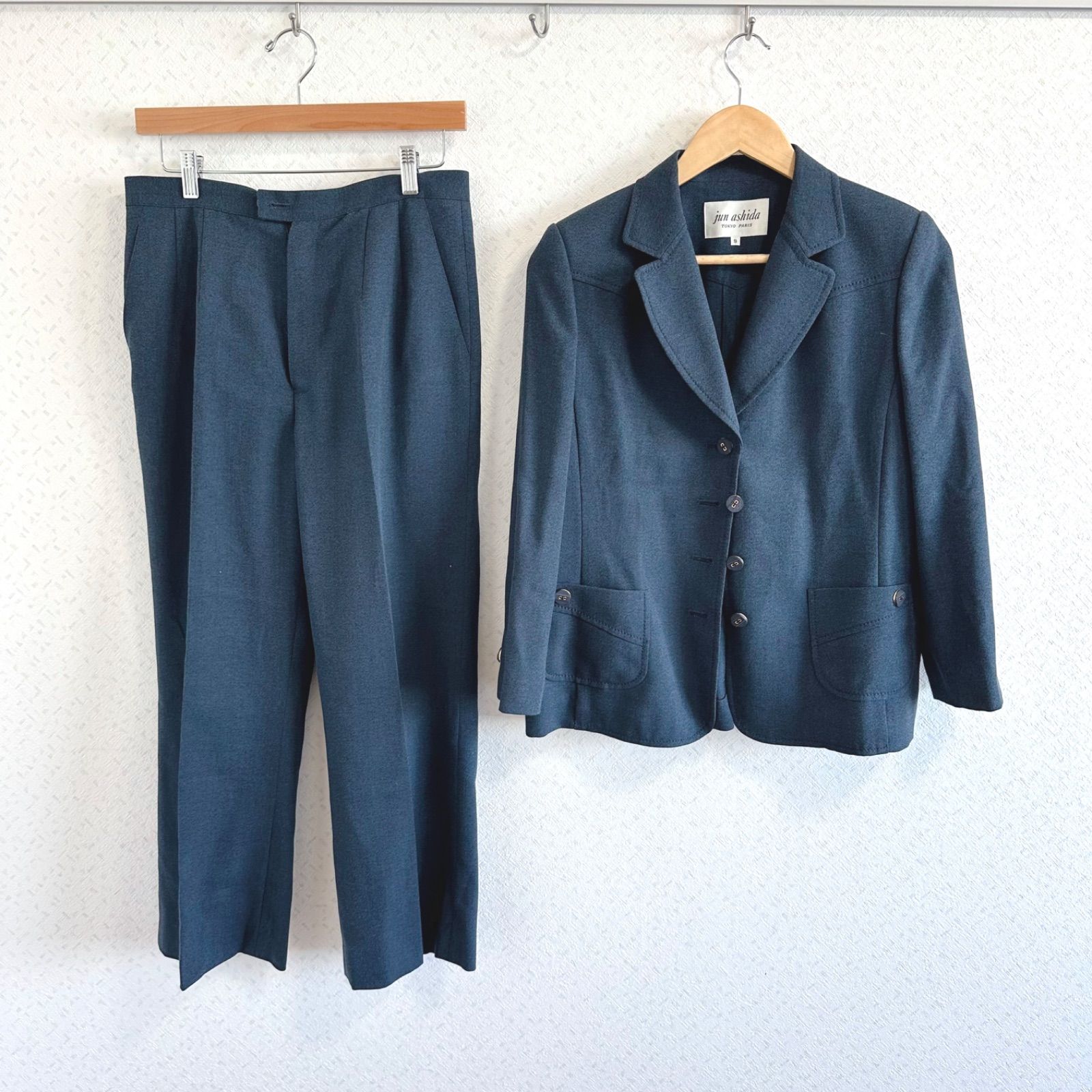 z1096 【美品】jun ashidaジュンアシダ セットアップジャケット