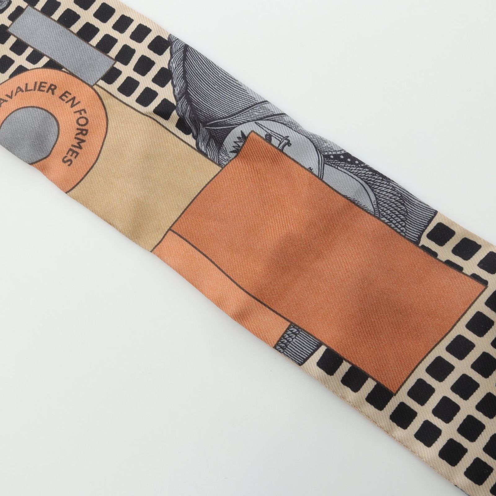 HERMES エルメス カレ60 ロボカバール ダブルフェイス スカーフ