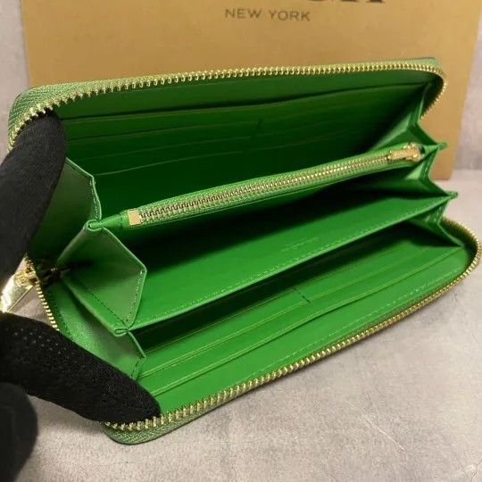 COACH長財布 コーチ レディース メンズ シグネチャー ネオン