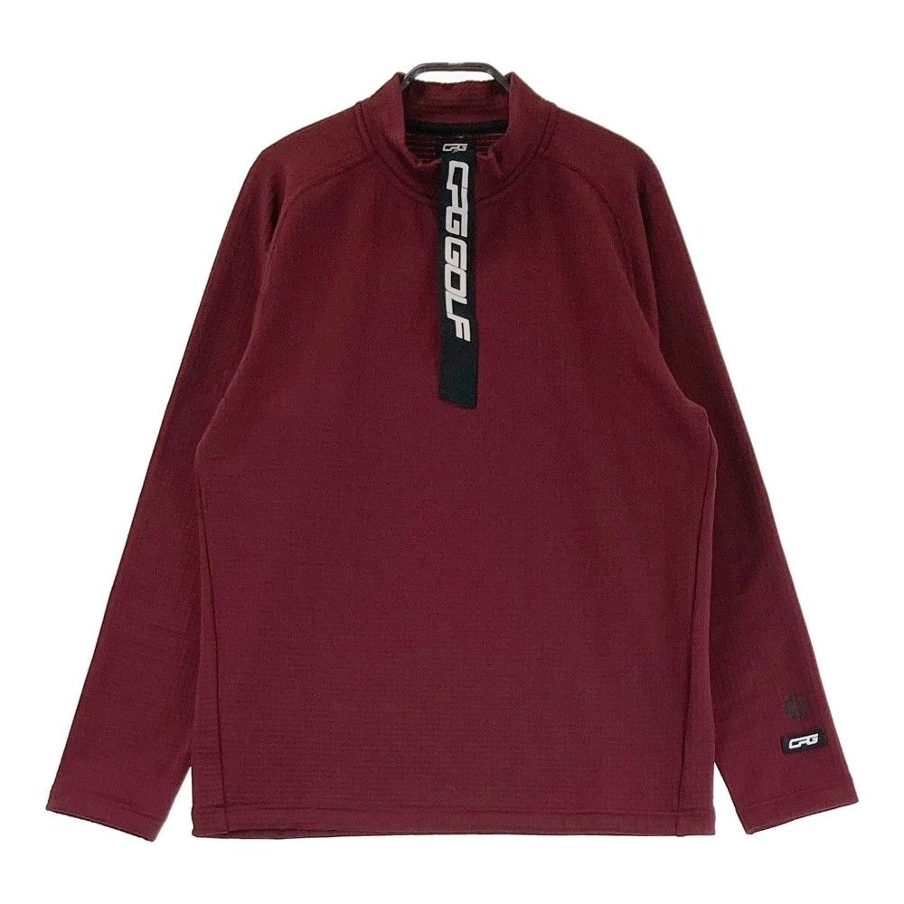 【新品未使用】CPG GOLFハーフジップ長袖シャツ 2(Ｍ) CPGゴルフ ハーフジップ 長袖シャツ M メンズ2 サイズ：2 CPG