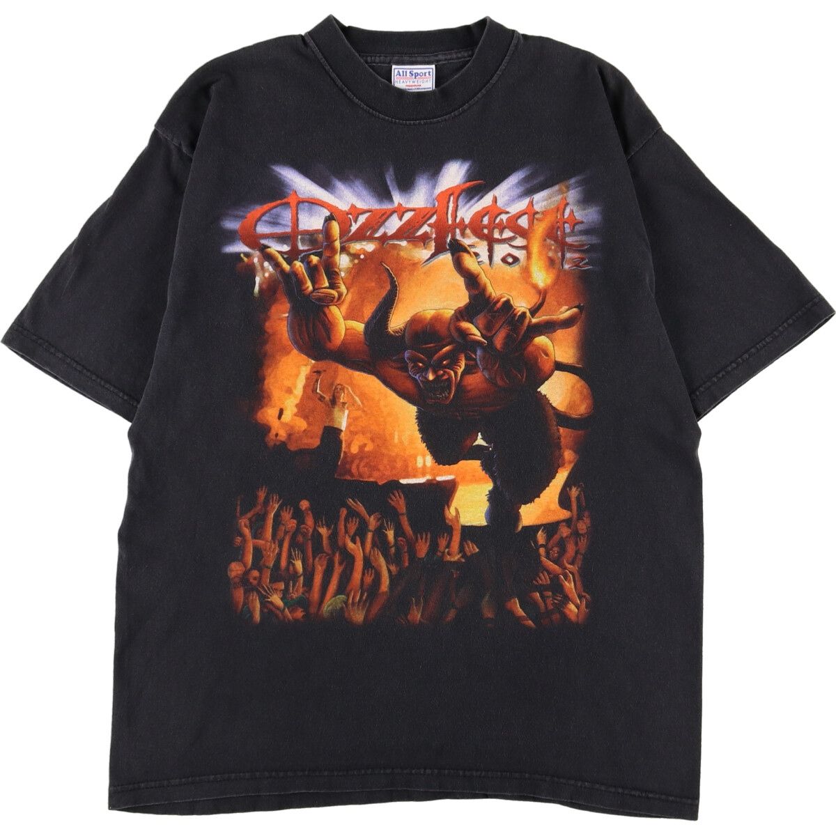 古着 00年代 All Sport OZZFEST2002 オズフェスト 2002 両面プリント  