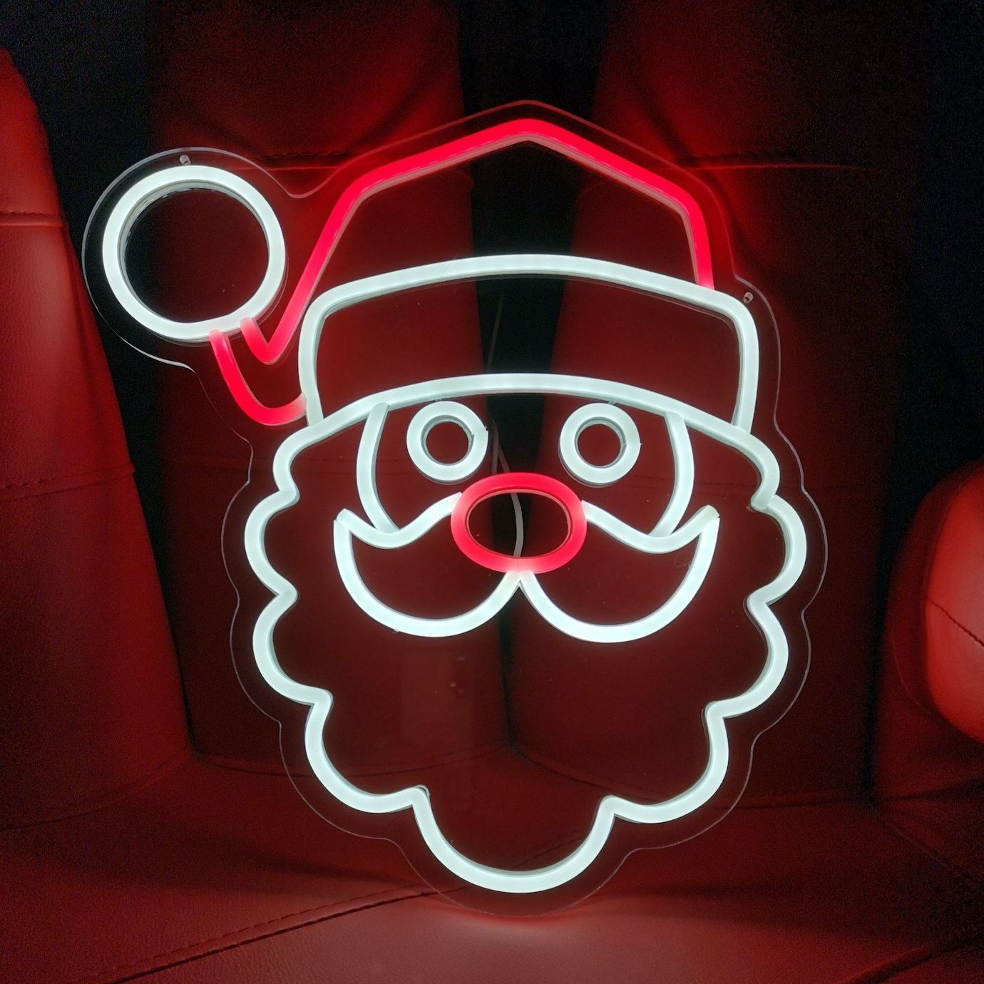 新作登場，大得価 ネオンライト クリスマス アクリル LED ネオンサイン Xmas Christmas イルミネーション 装飾 シンプル おしゃれ かわいい きれい キラキラ サンタ サンタクロース 英語 その他