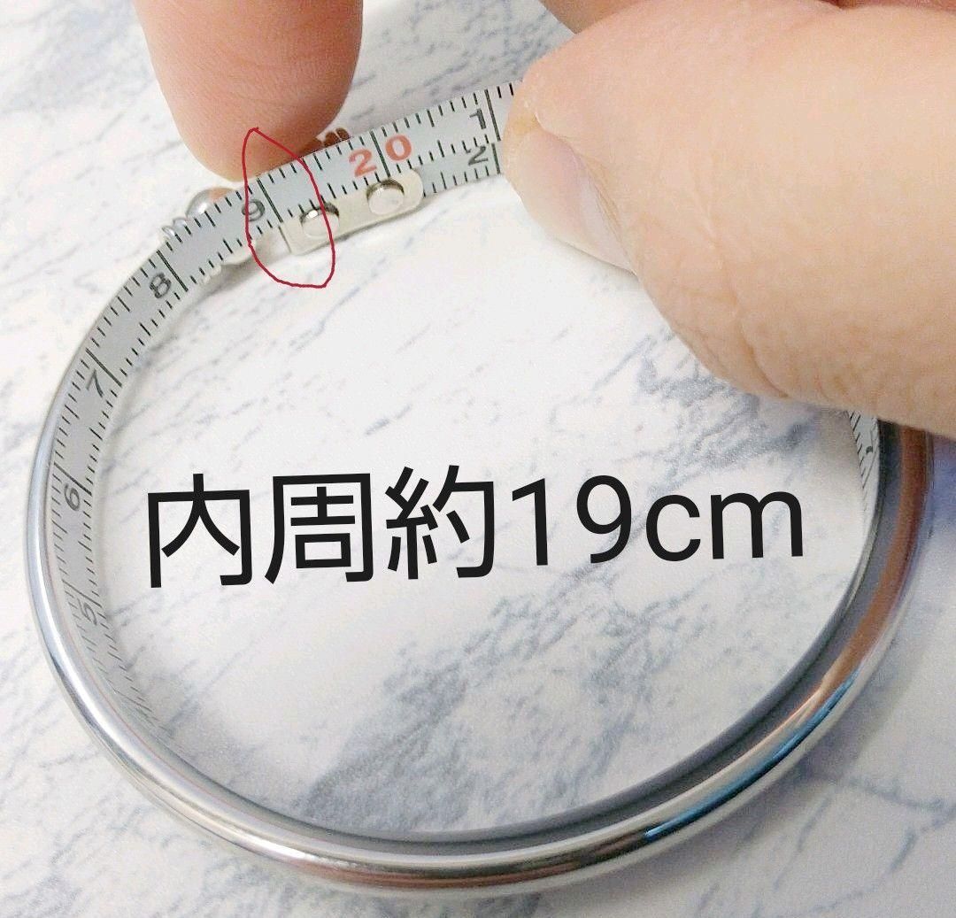 高品質なシルバー 925 バングル B 内周約19cm 男女兼用 bangle - メルカリ