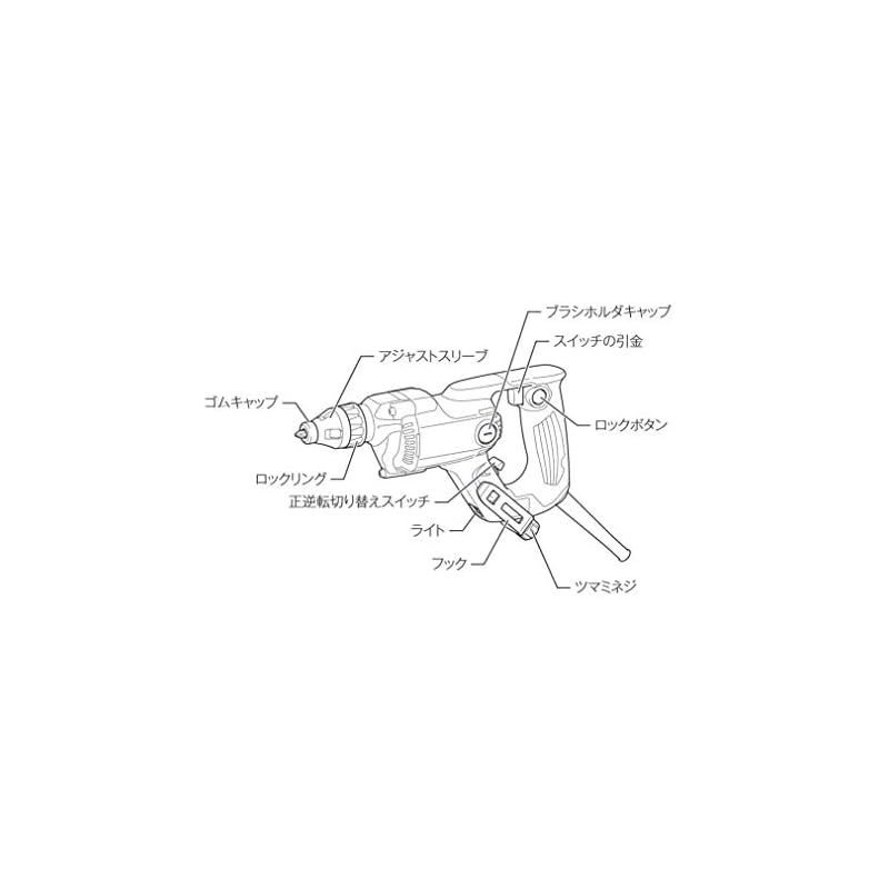 マキタ Makita ボード用スクリュードライバ FS6100 0