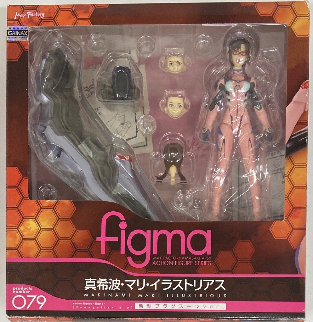 MAXFACTORY figma エヴァンゲリヲン新劇場版:破 真希波・マリ・イラストリアス 新型プラグスーツ ver 79