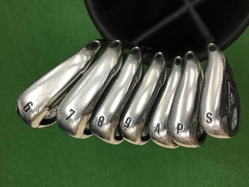 キャロウェイ XR アイアンセット XR XR 6S フレックスR 中古 Dランク Callaway XR STEELHEAD アイアンセット 6本 フレックスS Callaway