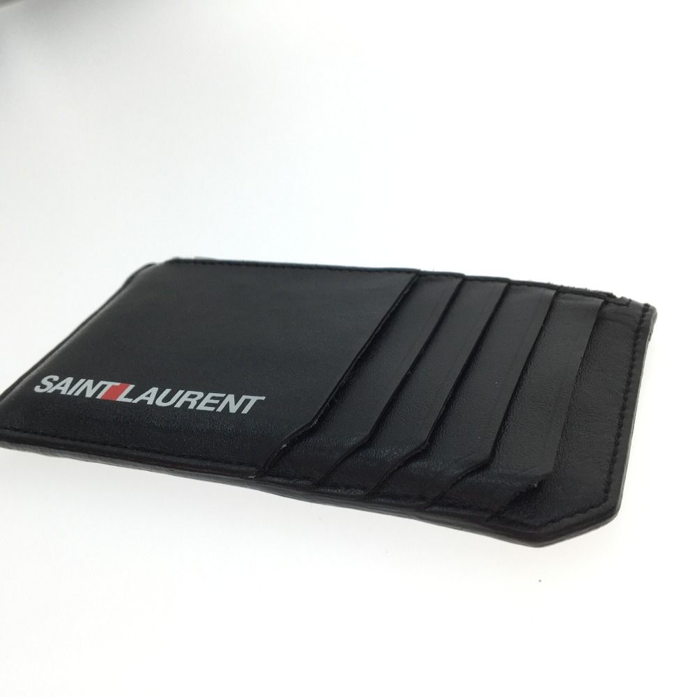 ▽▽SAINT LAURENT サンローラン カードケース コインケース ブラック