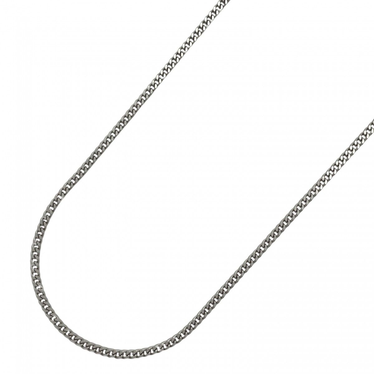 5khe007】喜平 ネックレス Pt850 プラチナ 2面 シングル 58.5cm 10.2g  