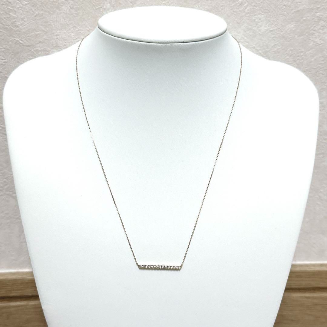 美品 I-PRIMO アイプリモ ネックレス K10 ダイヤモンド0.10ct - メルカリ