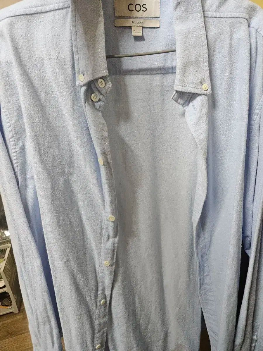coor クアー シャツ ブルースカイ 色 M