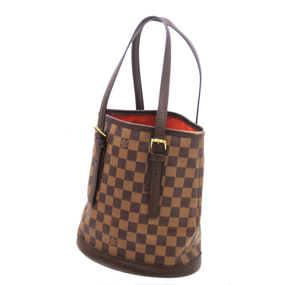 美品　LOUIS VUITTON マレ　ダミエ・エベヌ　トートバッグ　ポーチ付き LOUIS VUITTON/ルイヴィトン マレ トートバッグ ダミエ エベヌ