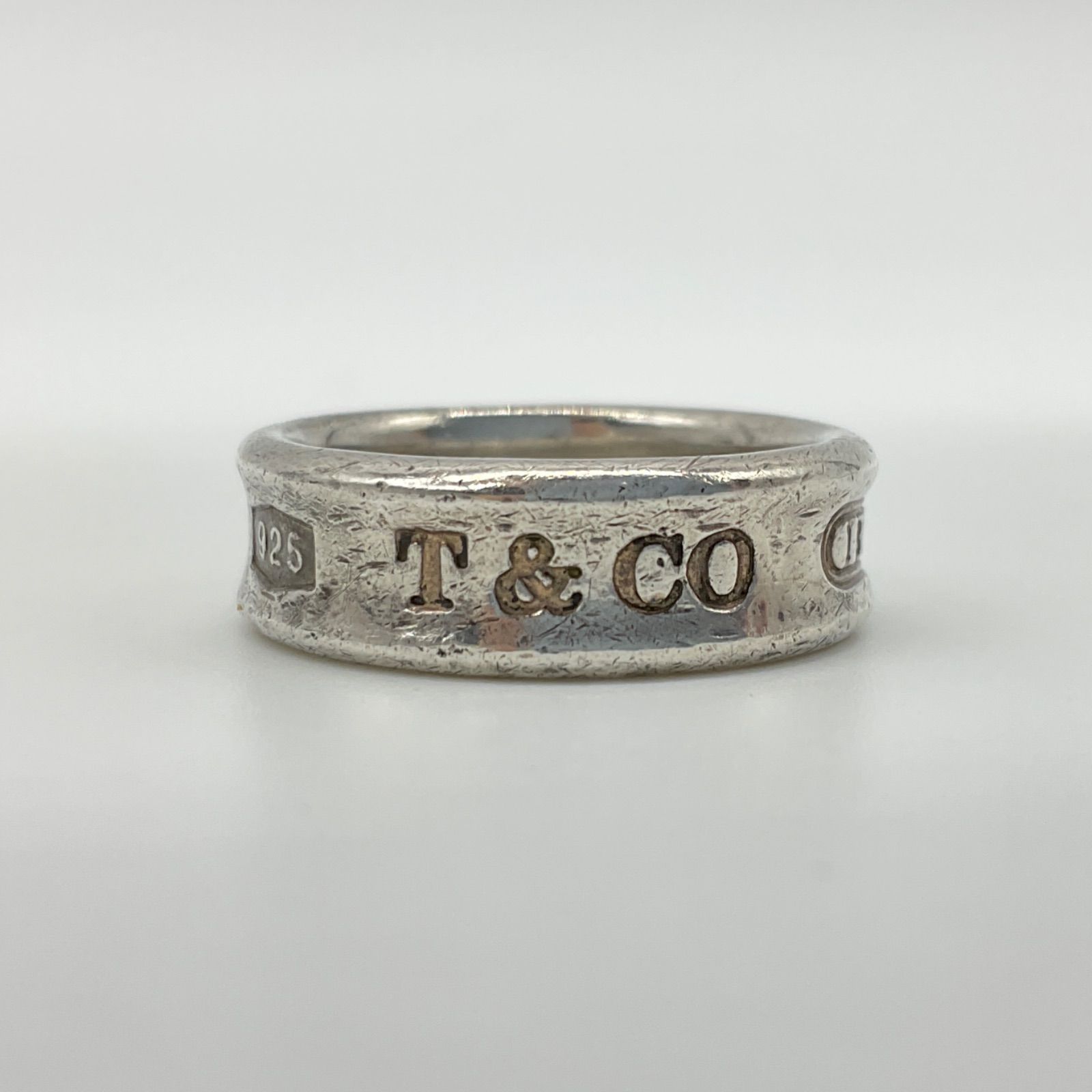 TIFFANY&Co. ティファニー 1837 ナローリング 指輪 シルバー TIFFANY&Co. ティファニー 1837 ナローリング 指輪 シルバー