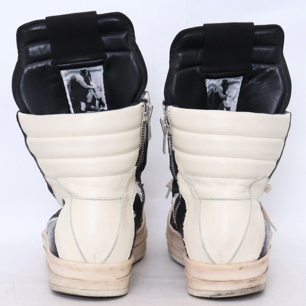 RICK OWENS ジオバスケットスニーカー クロコダイル レザー