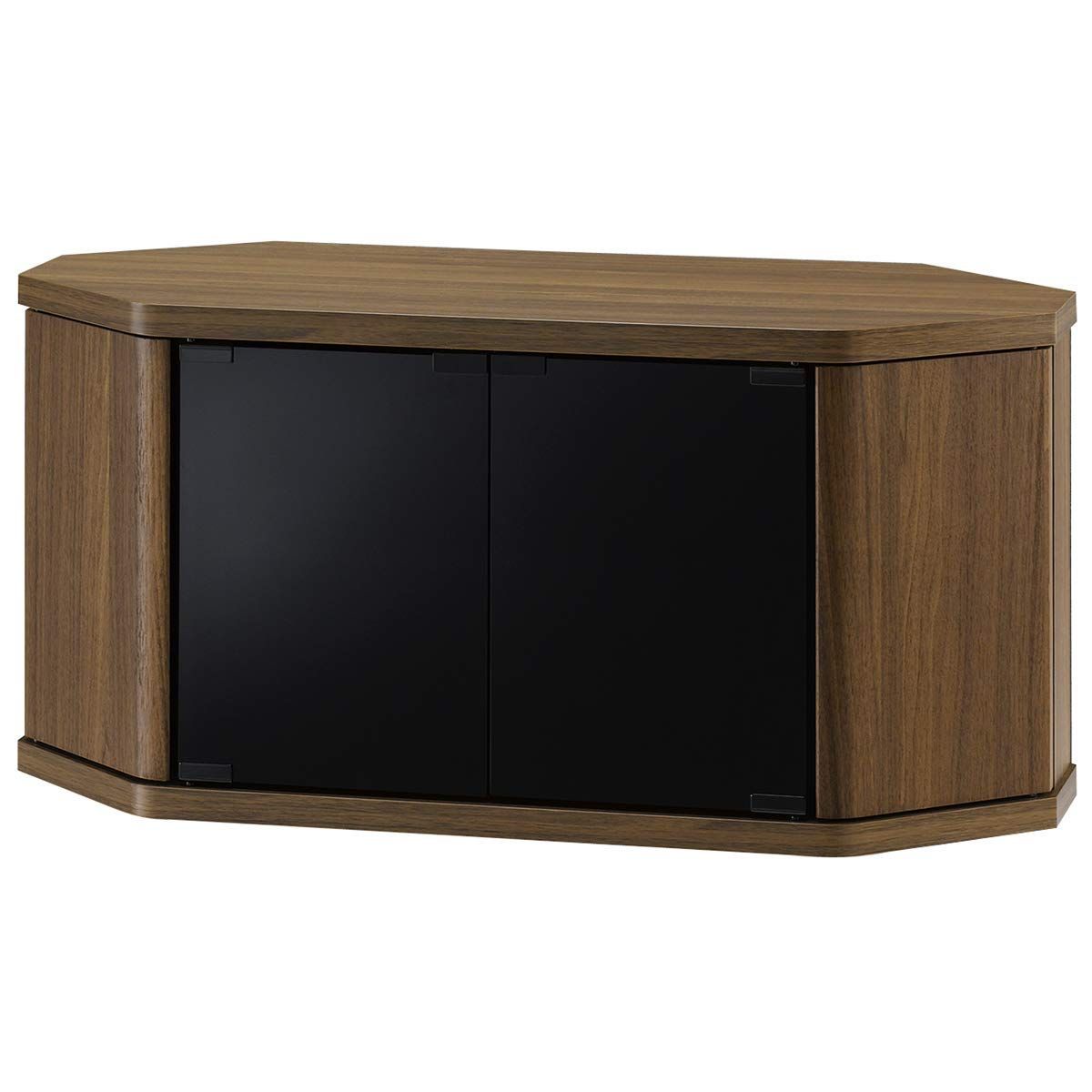 数量 テレビ台 RACINE 32型 幅79cm ブラウン 朝日木材加工 キャスター付き コーナー対応 RCA-800AV-CR