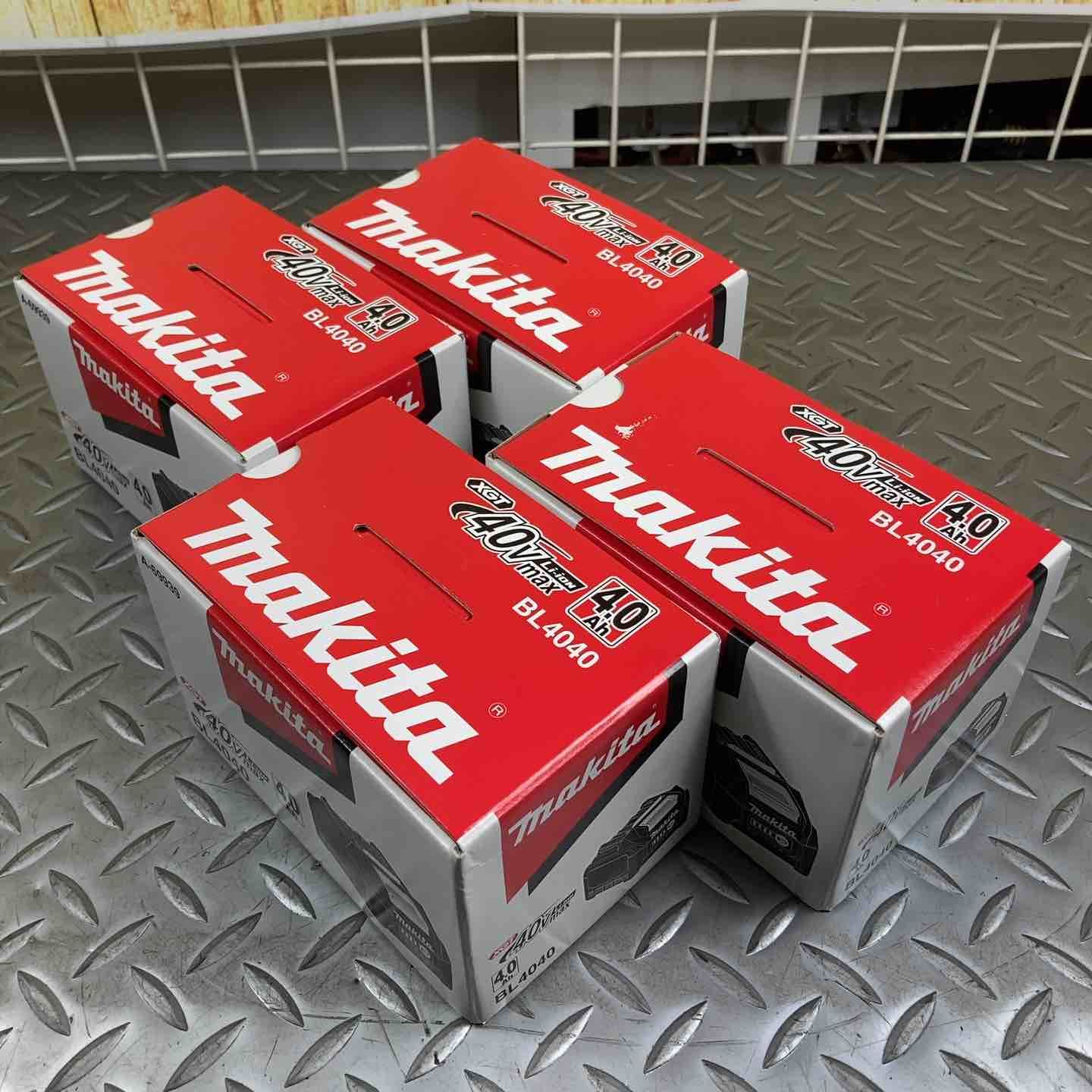 ☆マキタ(makita) リチウムイオンバッテリー 40Vmax/4.0Ah BL4040 4個 