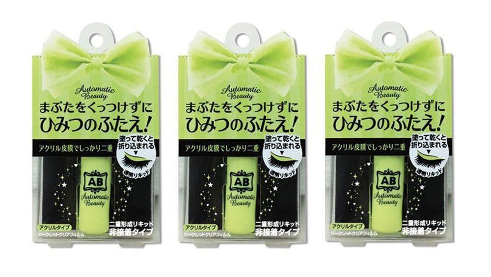 特価セールAB 二重形成リキッド アクリルタイプ オートマティックビューティ シークレットクリアフィルム AB-ST 3個セット