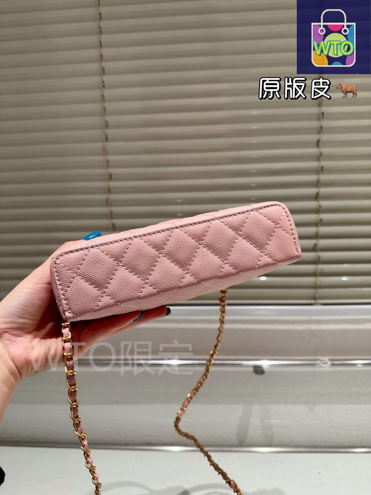 ⭐お値下げ！未使用！並行輸入品チェーンミニバッグ⭐CHANEL好きにも斜めがけ⭐ シャネル ミニチェーンウォレット ブラック AP2629 キャビア