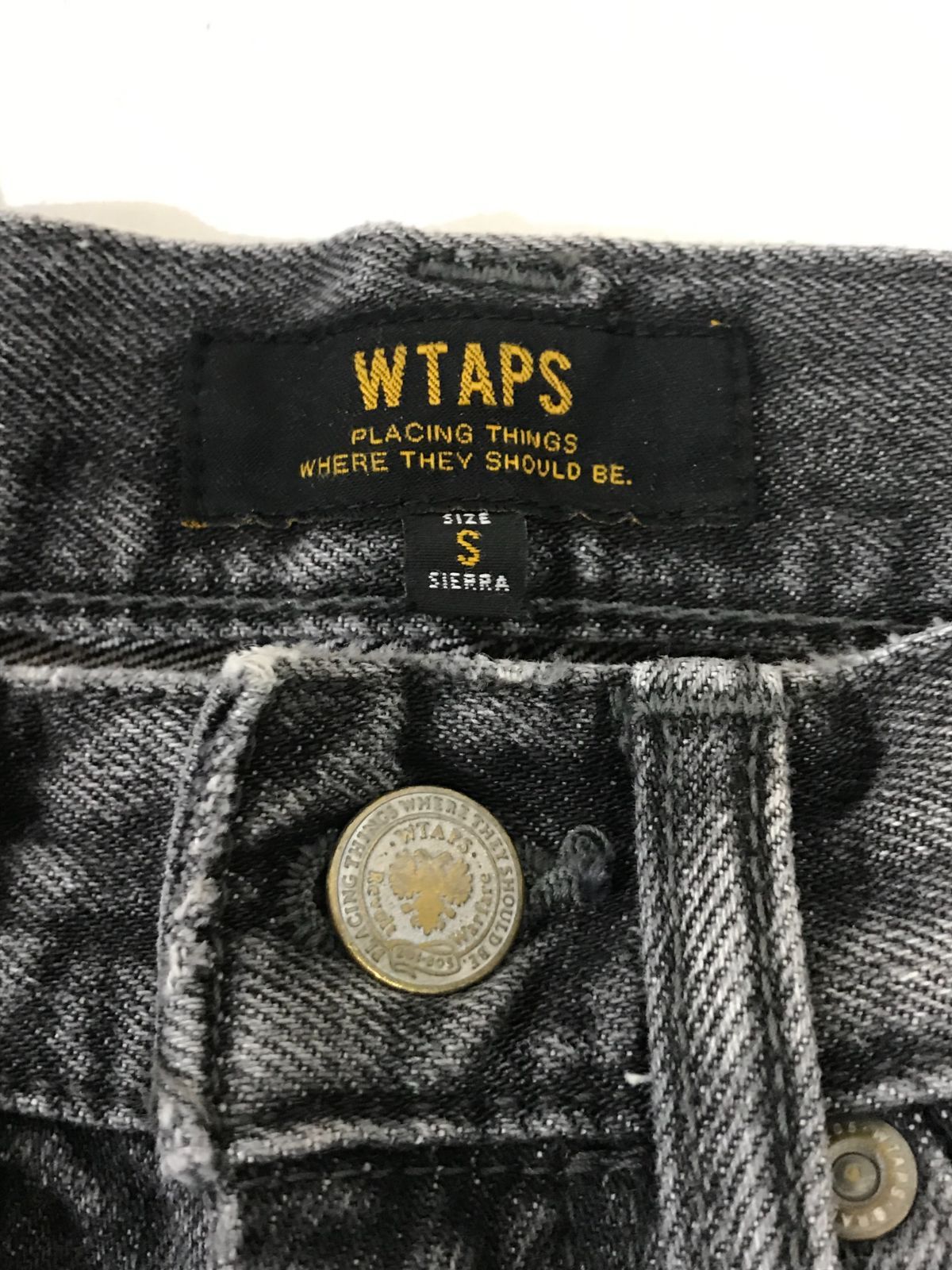 WTAPS BLUES.SKINNY.COLORWAY ブラウン-