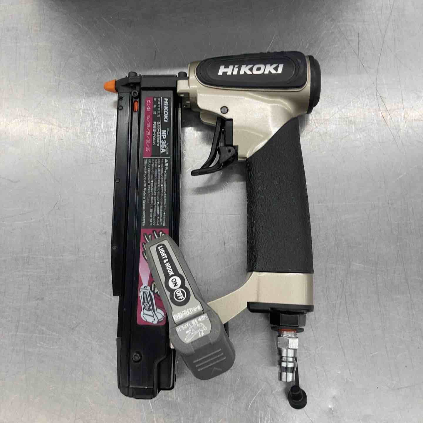 ☆ハイコーキ(HIKOKI ※旧:日立工機) 常圧ピンネイラ NP35A【所沢店