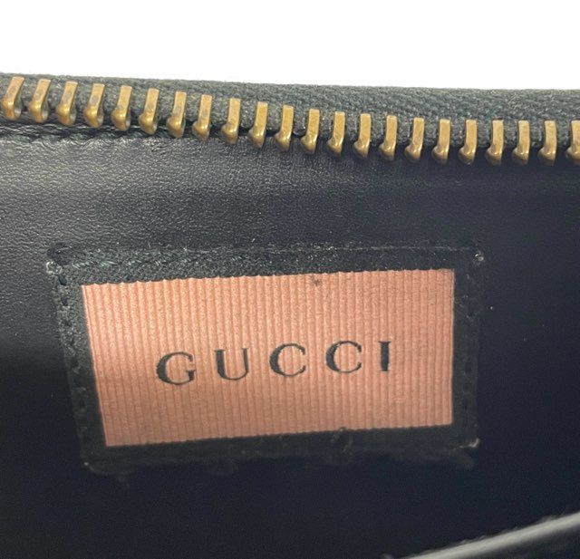 グッチ コインケース 小銭入れ ゴースト GG ブラック 黒 GUCCI  
