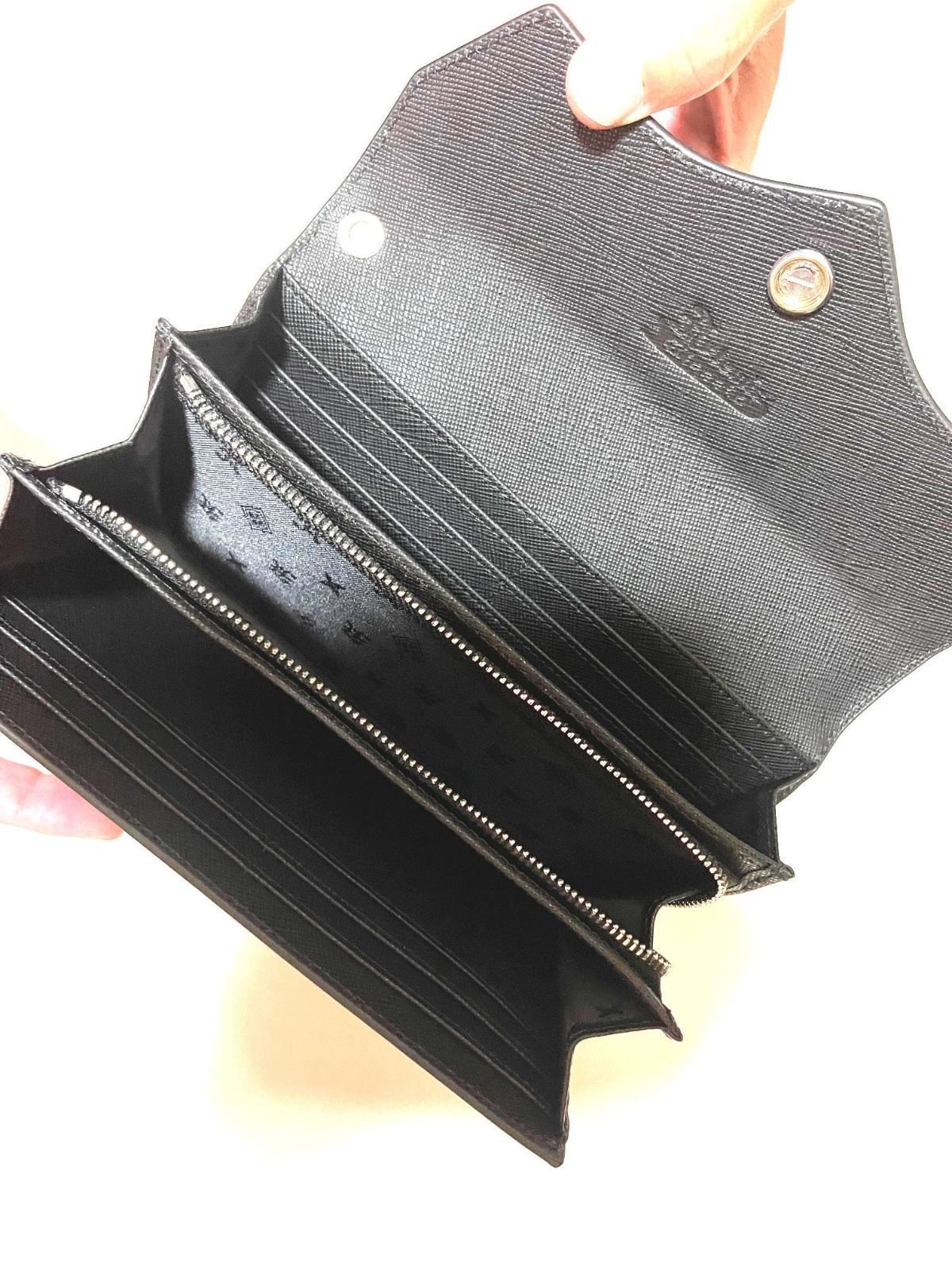 本革サフィアーノウェイブウォレット アルテミスクラシック