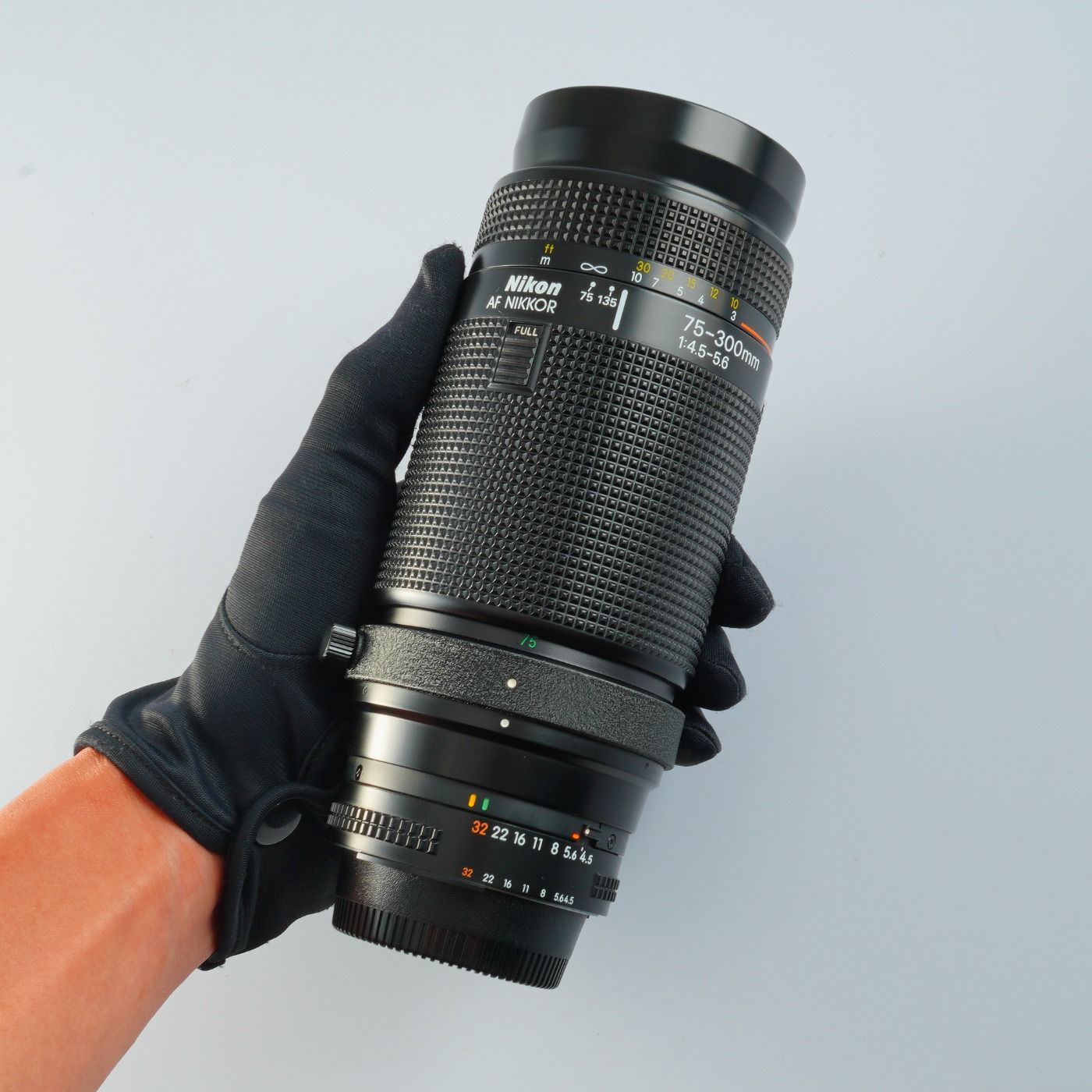 ジャンク】 Nikon ニコン AF NIKKOR 75-300mm F/4.5-5.6 ズームレンズ 