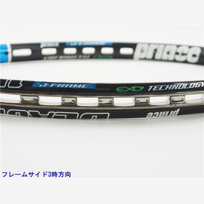 中古 テニスラケット プリンス イーエックスオースリー ブラック 100T