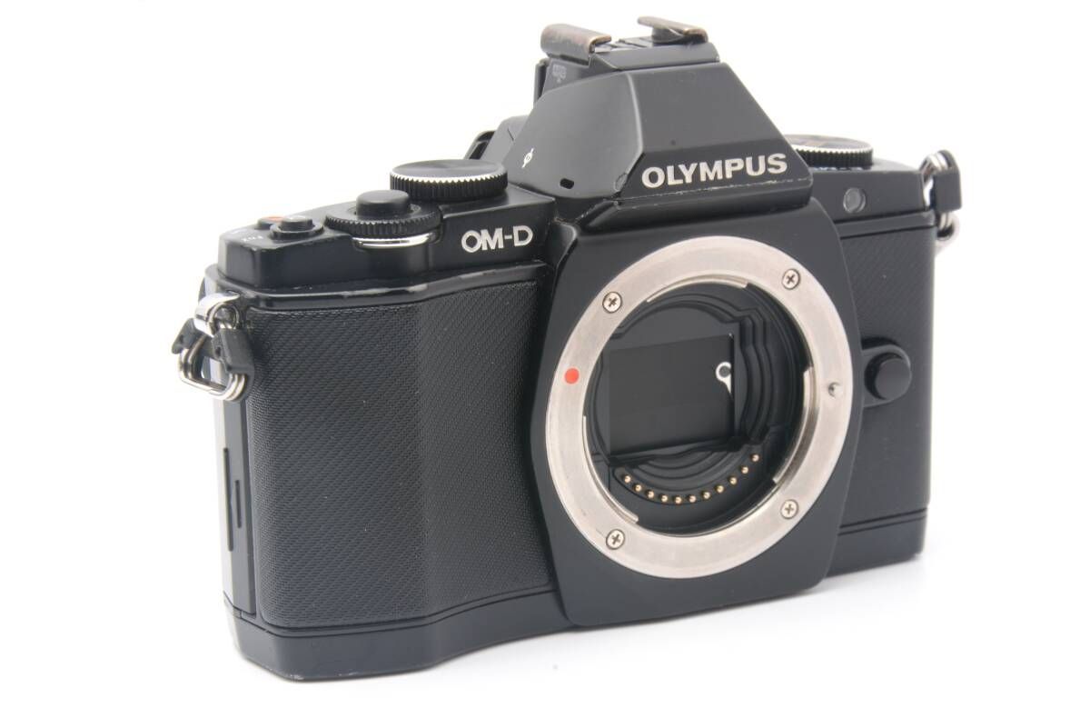 ジャンク OLYMPUS OM-D E-M5 ブラック LL4223＃I236 - メルカリ