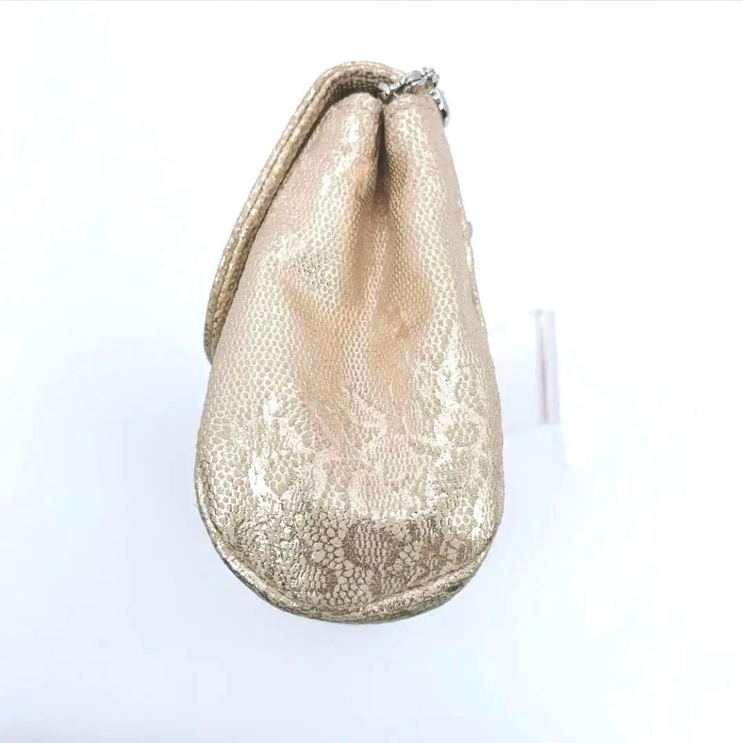 極美品 SWAROVSKI スワロフスキー クラッチバッグ パーティーバッグ 