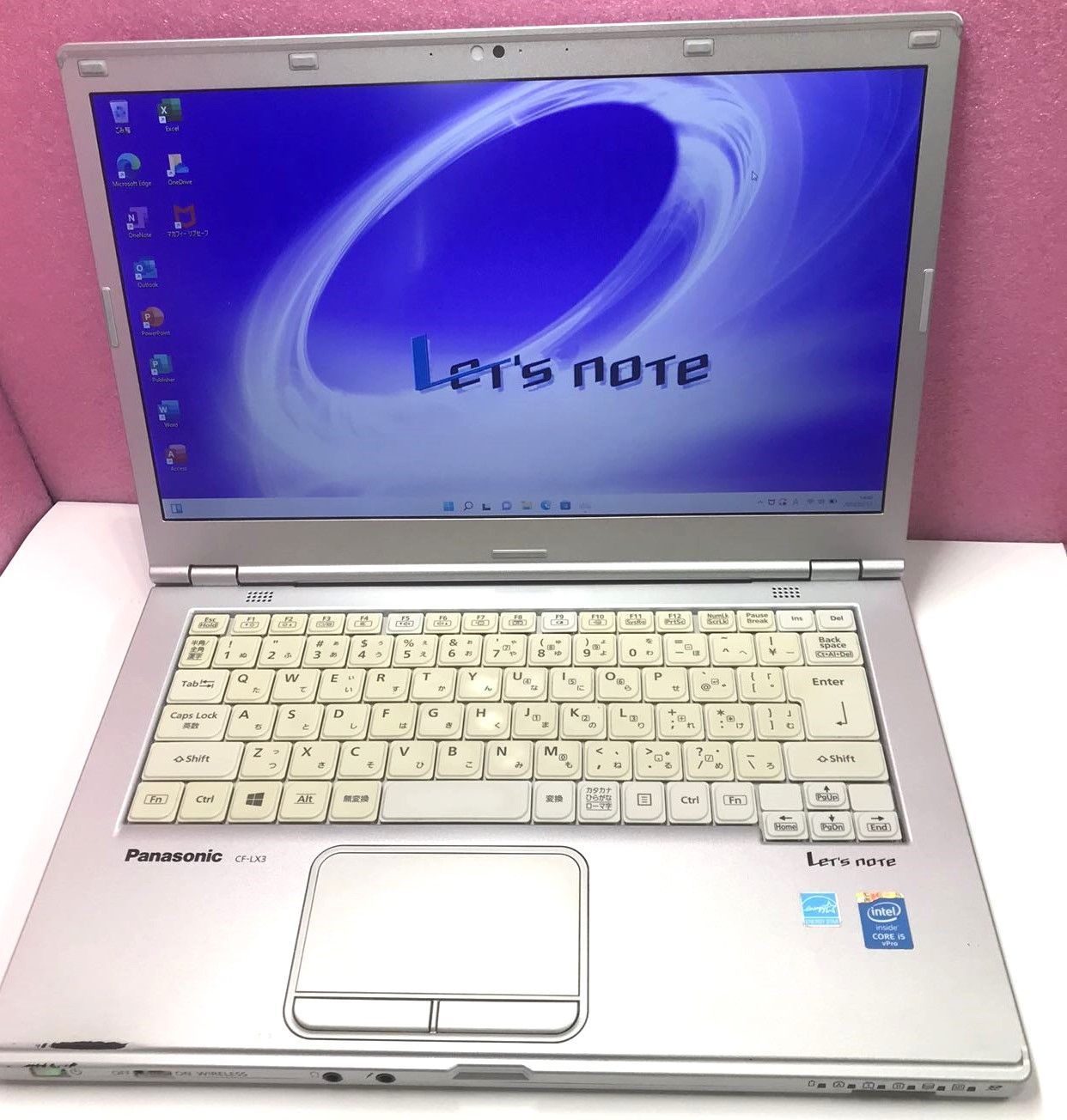 YNC034#ACアダプター付き 人気レッツノートCF-LX3JDMCS ワイド14.0型