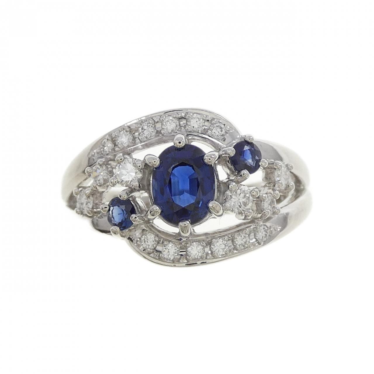 タサキ サファイヤ リング 0.81CT