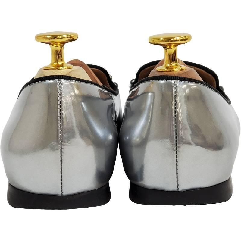 【新品未使用】TOD'S 　ダブルＴ　タイムレス　ビジュー　レアデザイン トッズ ダブルT 金具 タイムレス ビジュー レアデザイン EU36.5