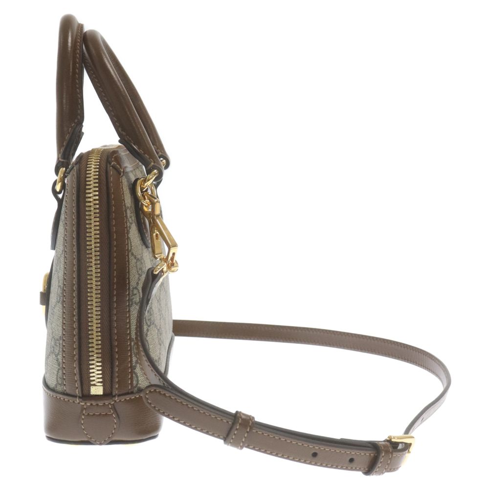 GUCCI (グッチ) 1955 ホースビット GGスプリーム ミニ トップ ハンドル  