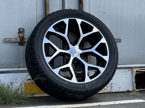 売り切り 車検対応 22インチ シルバラード タホ サバーバン アバランチ GMC シエラ ユーコン デナリ エスカレード タイヤホイール 4本セット 305 40R22 22x9J 31 グロスブラック ポリッシュ WWW_SUPERTOOLSSHOP_NL