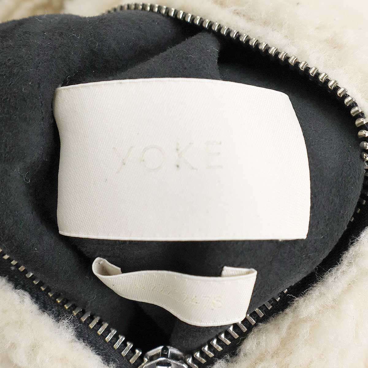 YOKE ヨーク 22AW REVERSIBLE MOUTON RANCH COAT リバーシブルムートン  