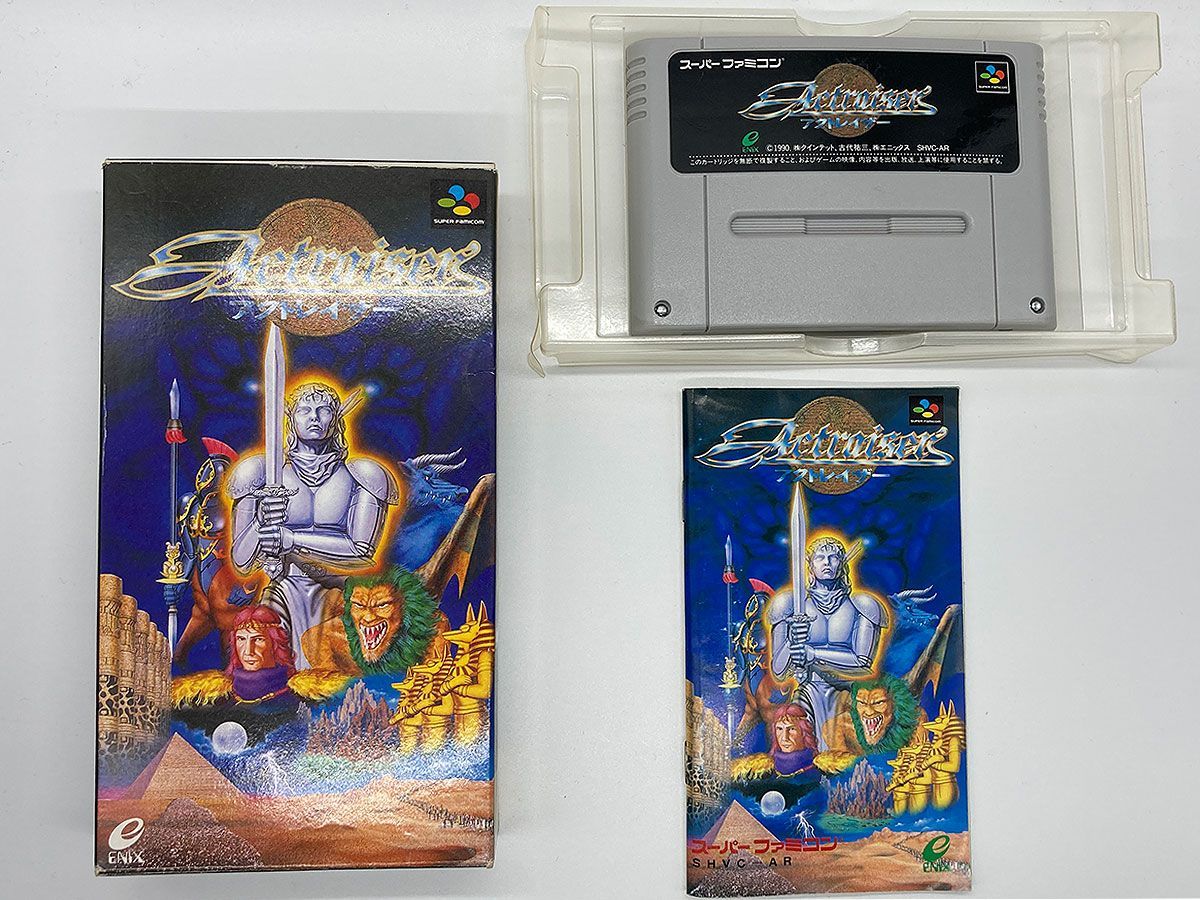 アクトレイザー　箱　説明書　初期動作確認済み アクトレイザー 箱 説明書 初期動作確認済み - メルカリ