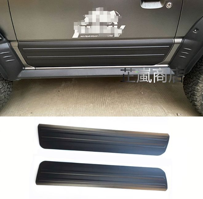 スズキ ジムニー JB74 JB64 2019- 式 ABS製 ドアプロテクター 防擦保護パネル