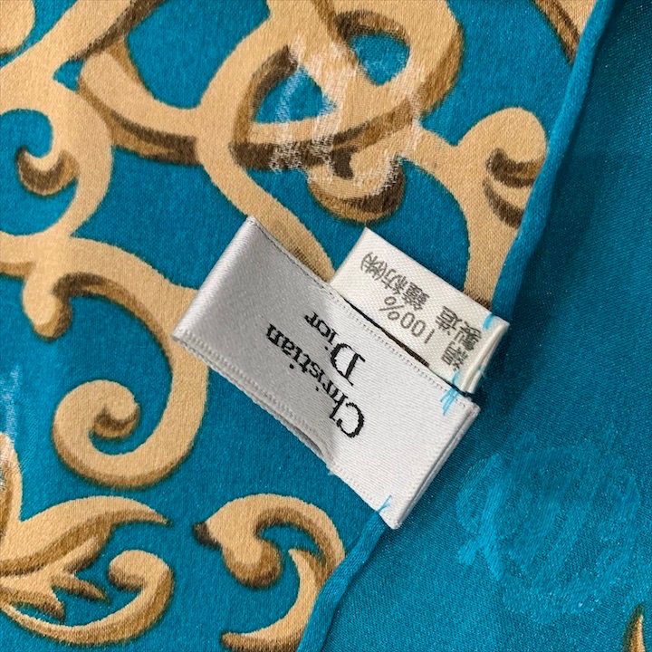 良品 Christian Dior ディオール 大判 スカーフ ストール 服飾