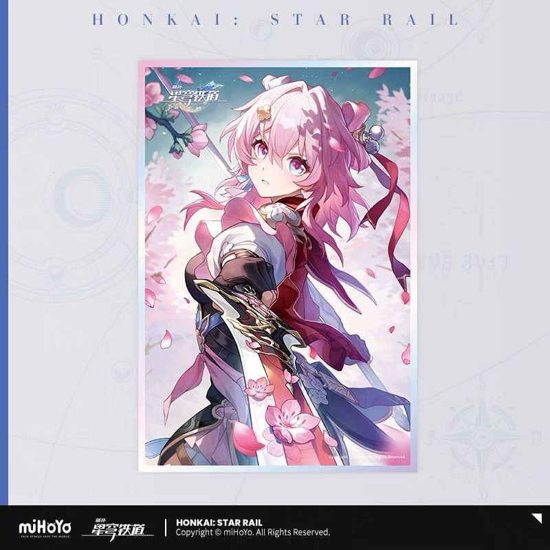 崩壊：スターレイル・公式 アクリル色紙（光円錐）黄泉 ホタル
