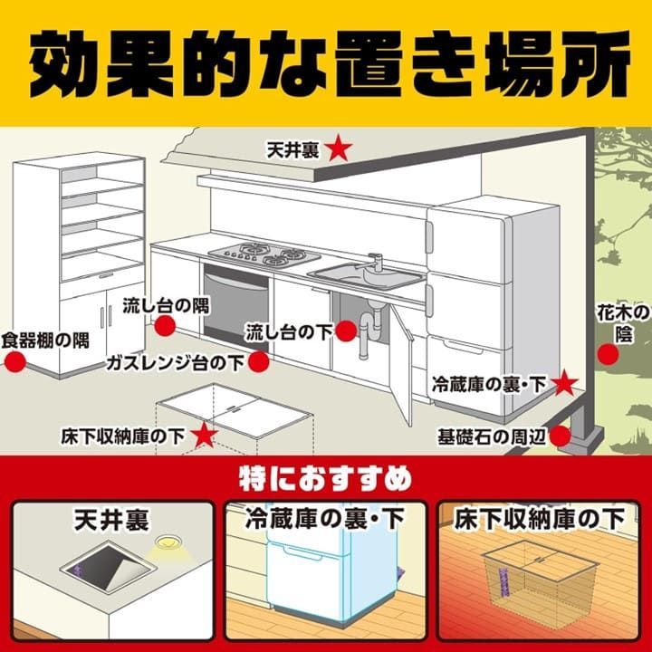 家庭用殺鼠剤 そのまま投げ込むだけ