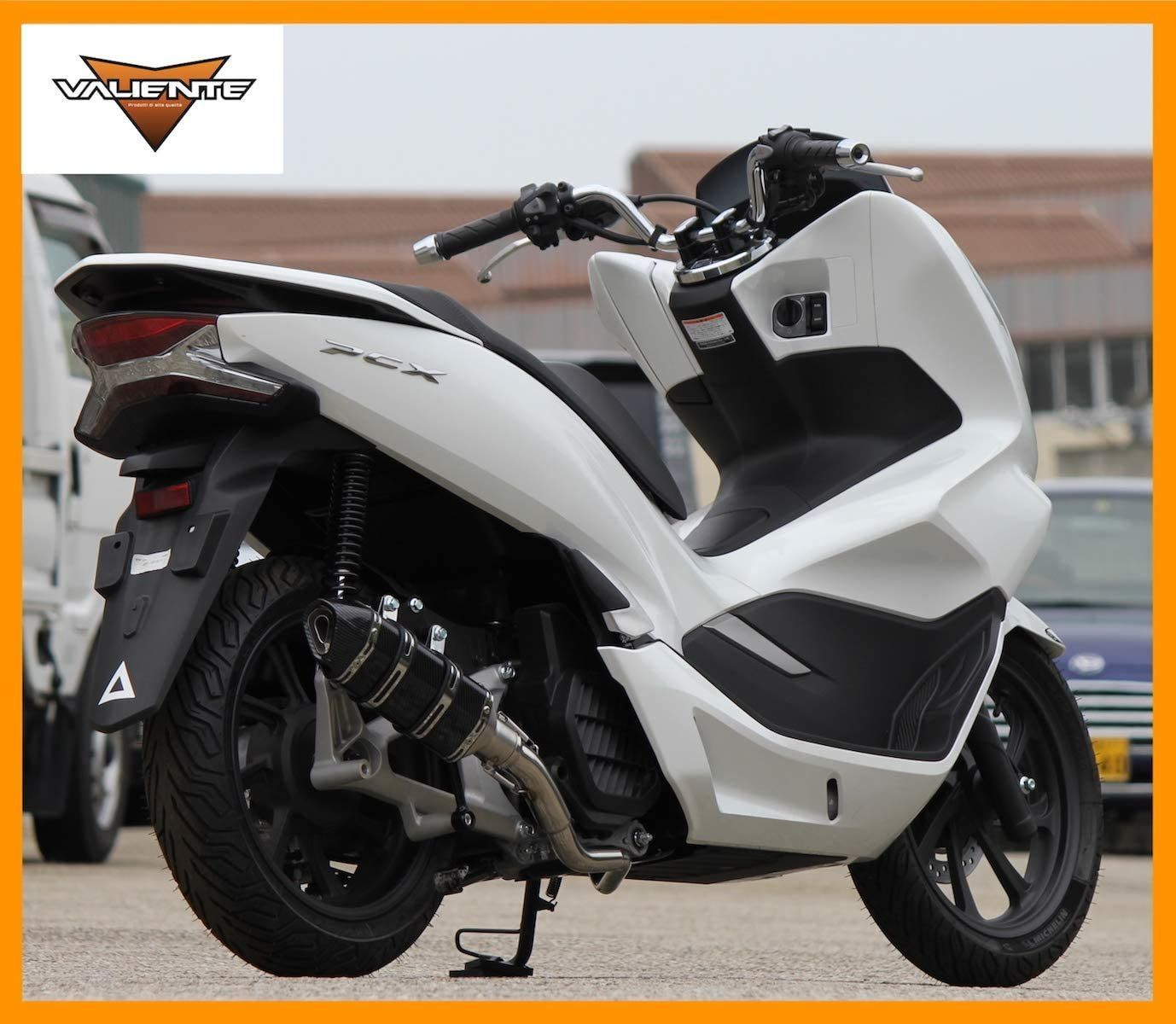 Valiente PCX125 PCX150 マフラー 2BJ-JF81 2BK-KF30 カルマ カーボン 