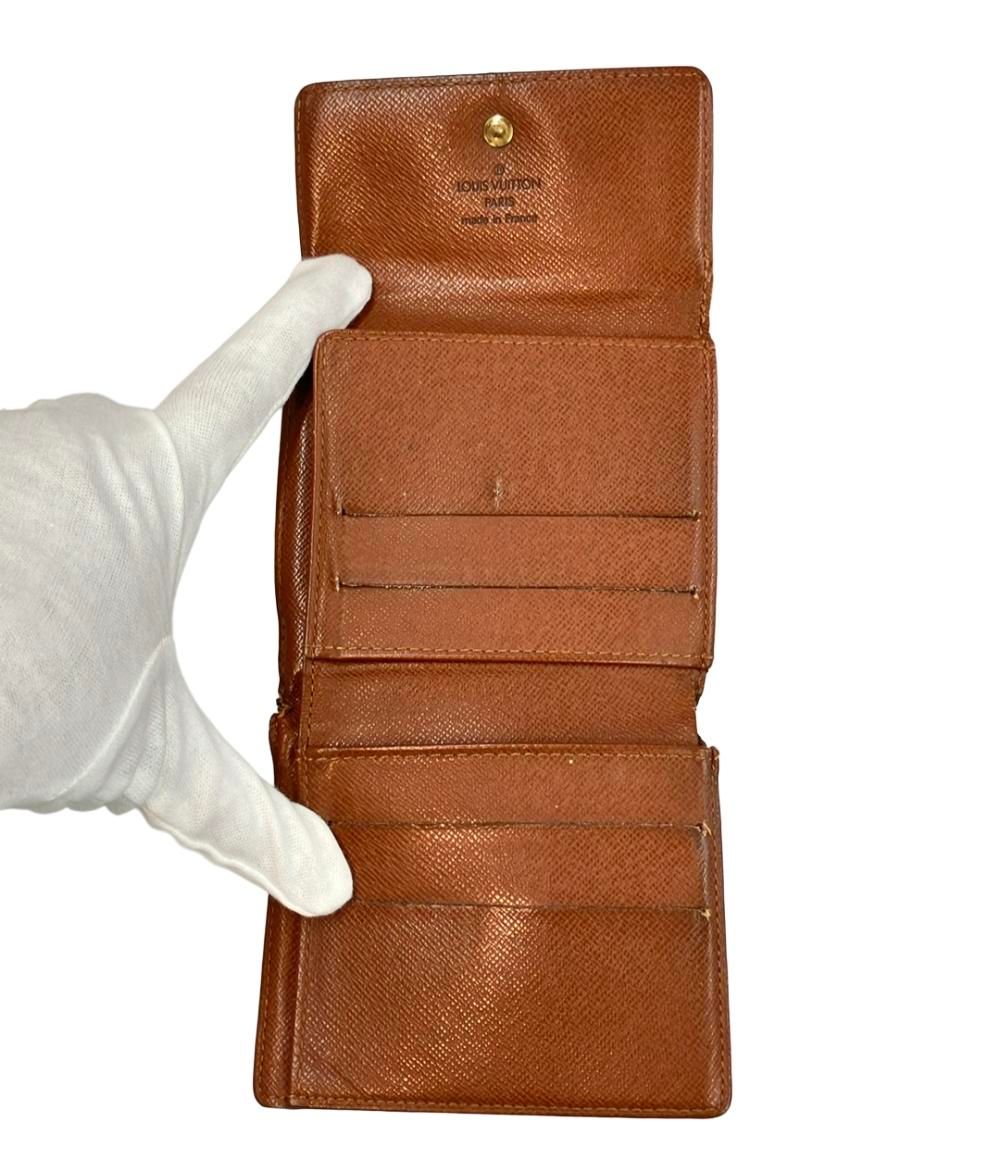 ルイビィトン二つ折り財布 LOUIS VUITTON ブラック 二つ折り財布