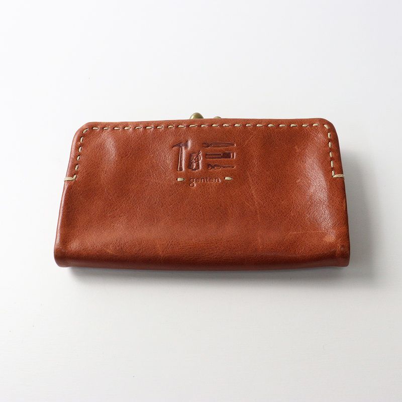 最終価格　genten がま口財布 genten 【選べるノベルティ付】 ゲンテン TOSCA トスカ がま口長