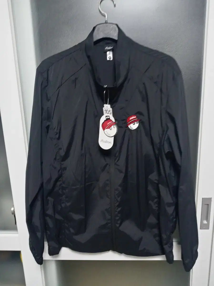 MALBON GOLF マルボンゴルフ ゴルフウェア ブラック ジャケット パッチ