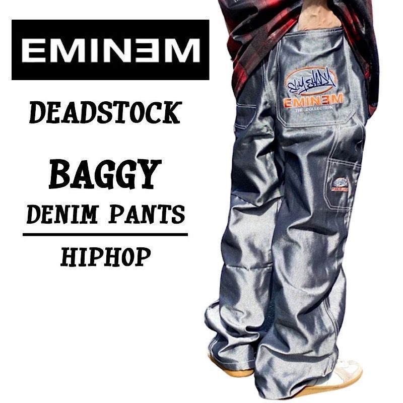 公式通販店 EMINEM エミネム ペインターパンツ Slim Shady - パンツ