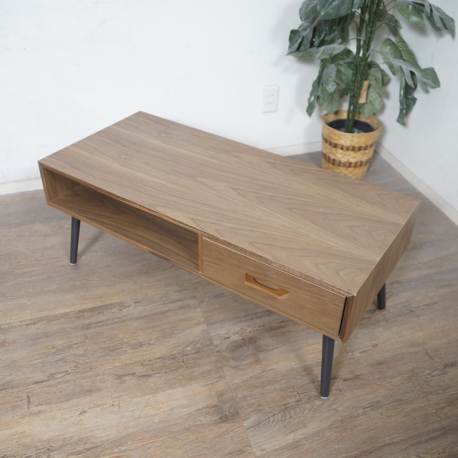 杉製ローテーブル パソコン等作業代 おしゃれローテーブル