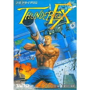 TAITO - メガドライブ ソフト THUNDER FOX(サンダーフォックス)(ROMカートリッジ/ロムカセット) タイトー メガドライブ ソフト THUNDER FOX(サンダーフォックス)(ROM